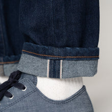 Load image into Gallery viewer, Stacked Guy - Blue Comfort Stretch Selvedge
