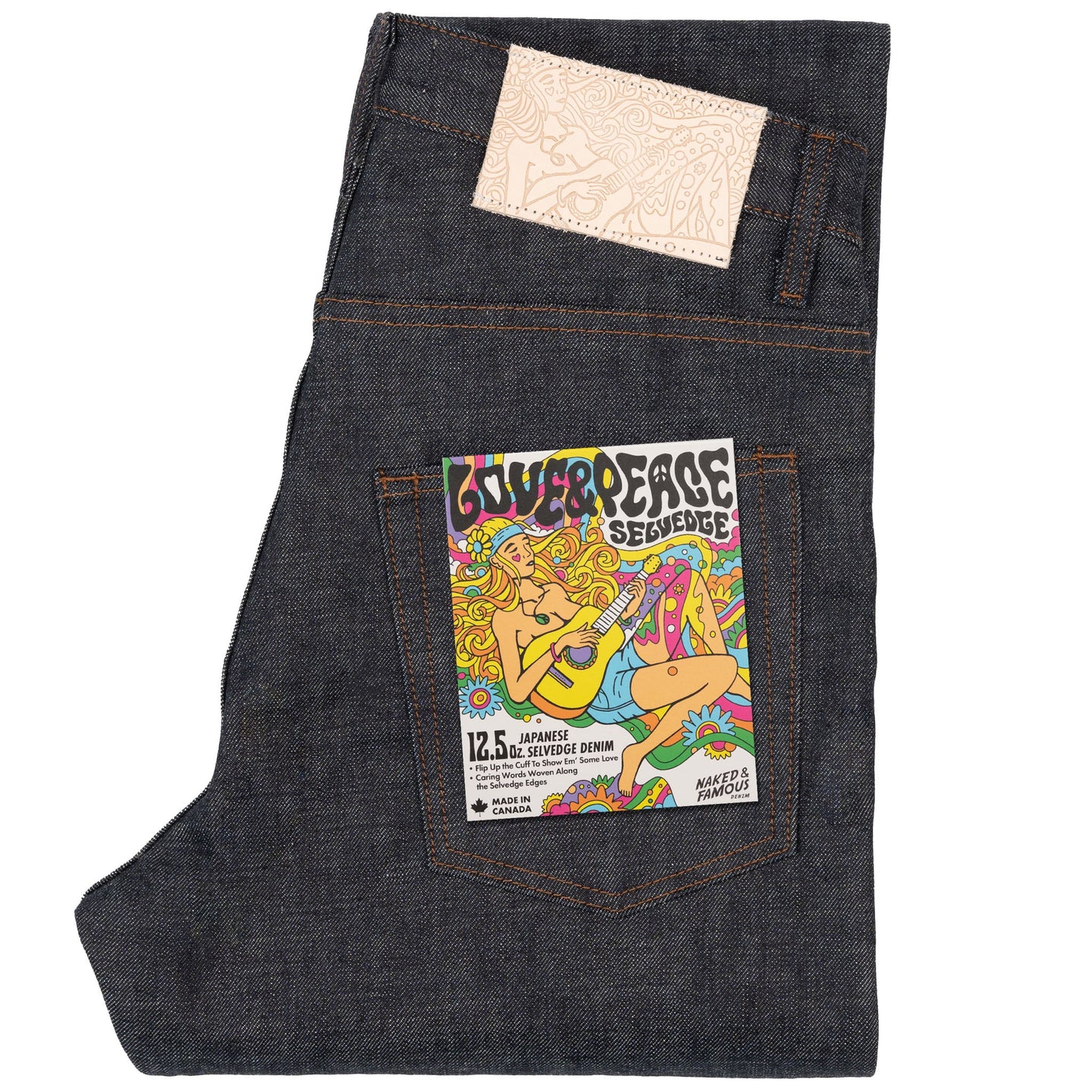 Weird Guy - Love   &   Peace   Selvedge