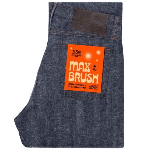 True Guy - Max Brush Selvedge - Indigo by Naked & Famous Denim