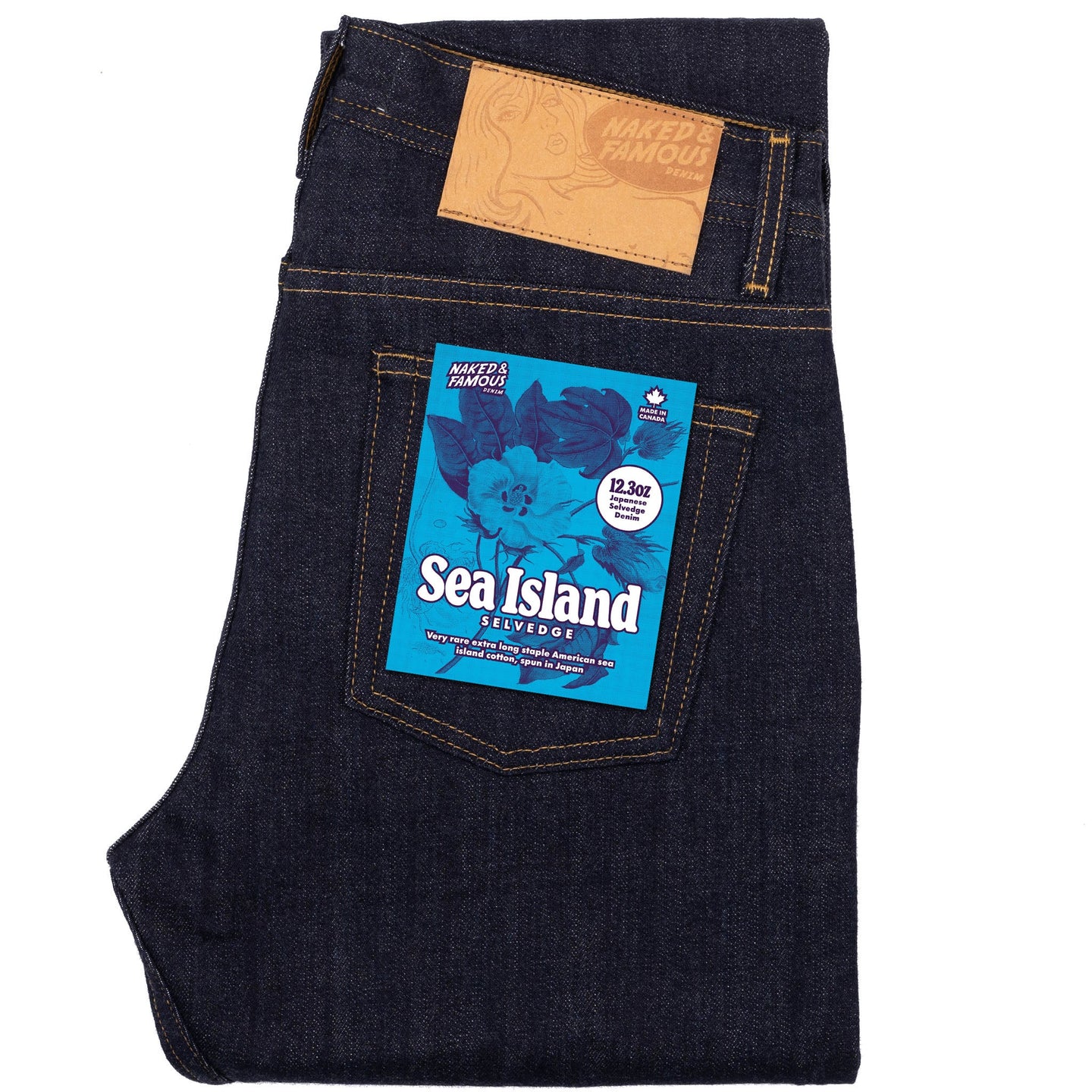 Weird Guy - Sea Island Selvedge - Indigo by Naked & Famous Denim