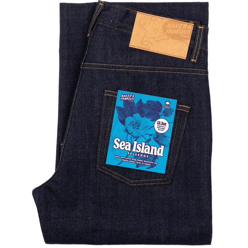 Strong Guy - Sea Island Selvedge - Indigo by Naked & Famous Denim