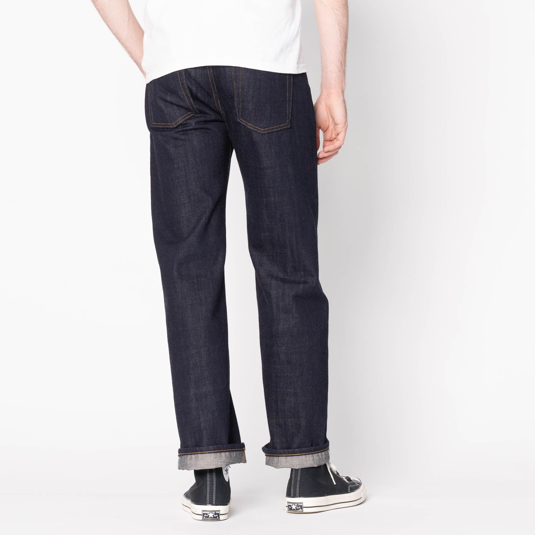 Strong Guy - Sea Island Selvedge - Indigo – Naked & Famous Denim NYC