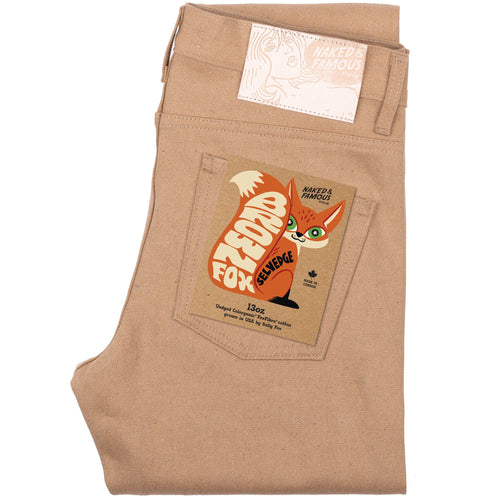 Super Guy -  Brown Fox Selvedge - Brown by Naked & Famous Denim