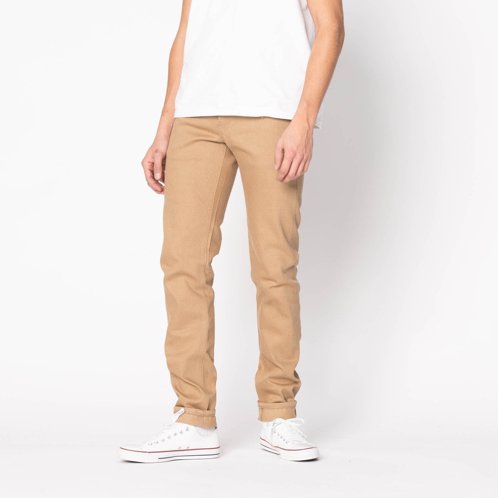 Super Guy -  Brown Fox Selvedge - Brown by Naked & Famous Denim