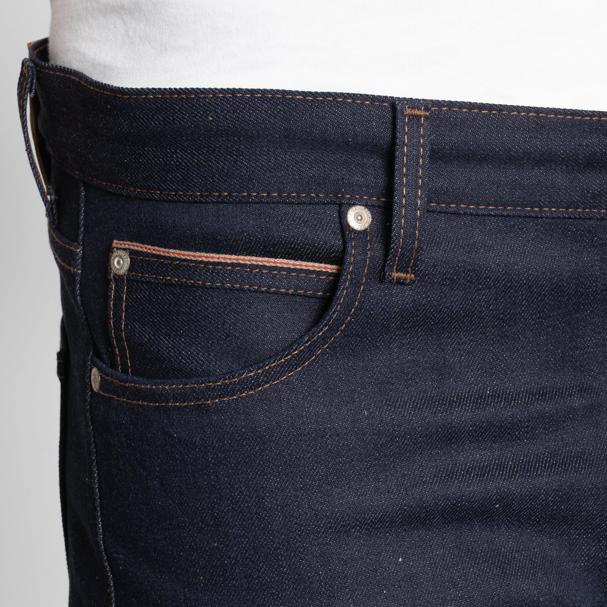 Super Guy - Coffee Dye Selvedge - Indigo by Naked & Famous Denim