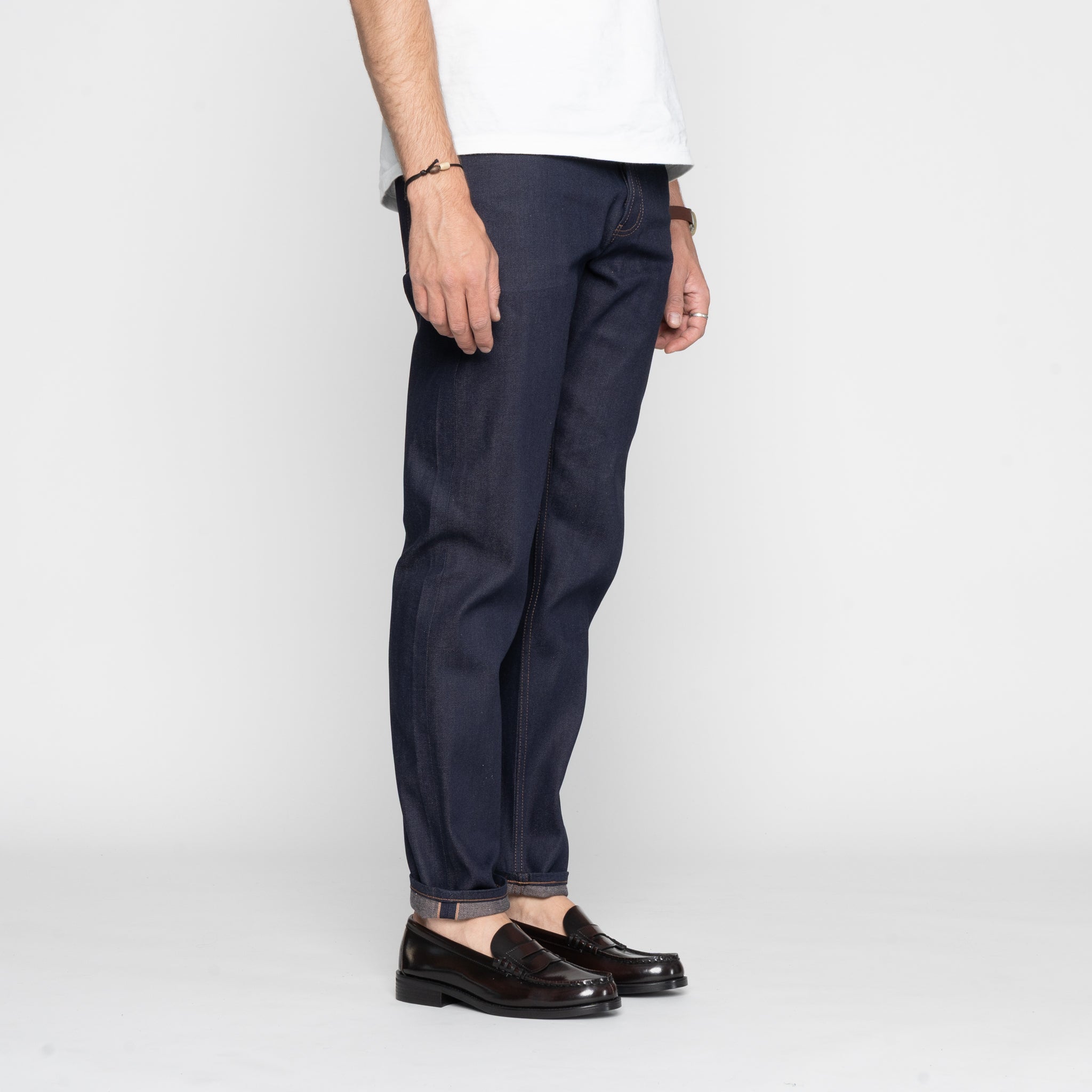 Easy  Guy - Coffee Dye Selvedge - Indigo by Naked & Famous Denim