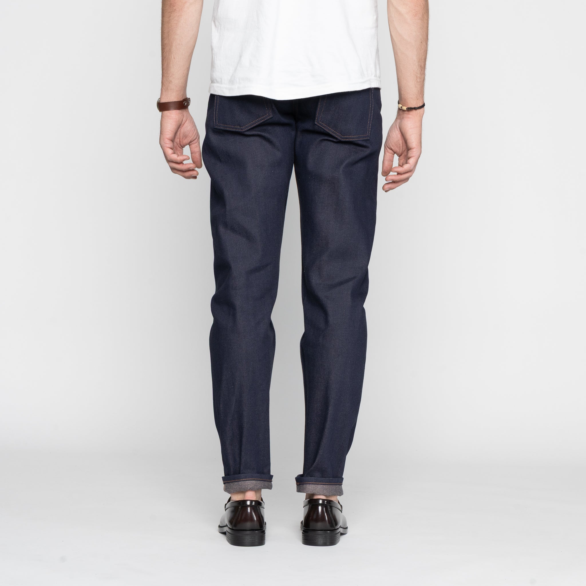 Easy  Guy - Coffee Dye Selvedge - Indigo by Naked & Famous Denim