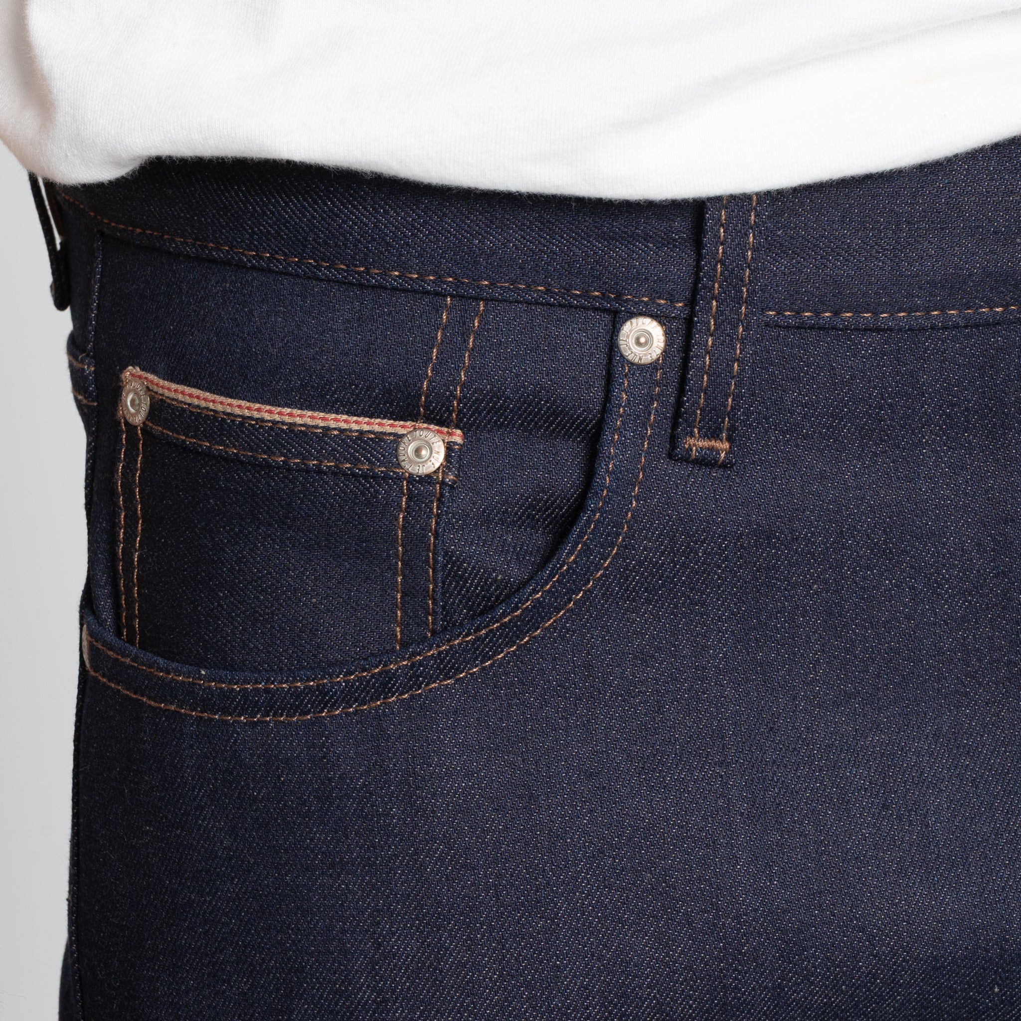 Easy  Guy - Coffee Dye Selvedge - Indigo by Naked & Famous Denim