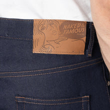 Load image into Gallery viewer, Easy  Guy - Coffee Dye Selvedge - Indigo by Naked &amp; Famous Denim
