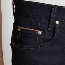 Load image into Gallery viewer, Strong Guy - Coffee Dye Selvedge - Indigo by Naked &amp; Famous Denim
