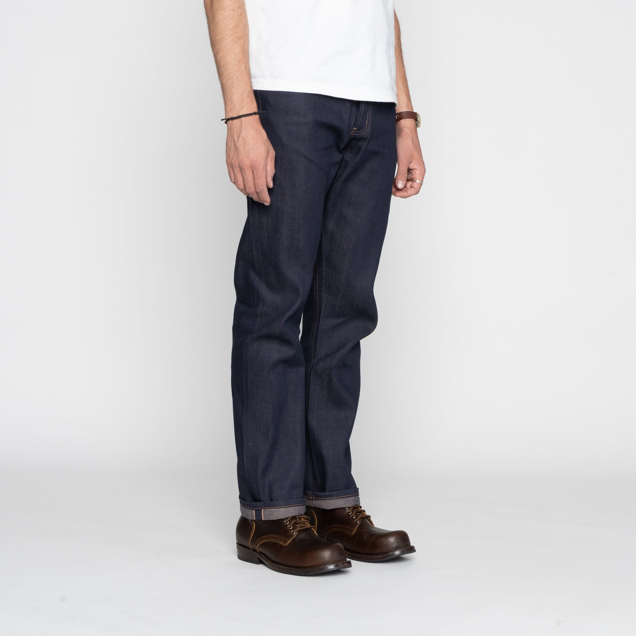 True  Guy - Coffee Dye Selvedge - Indigo by Naked & Famous Denim