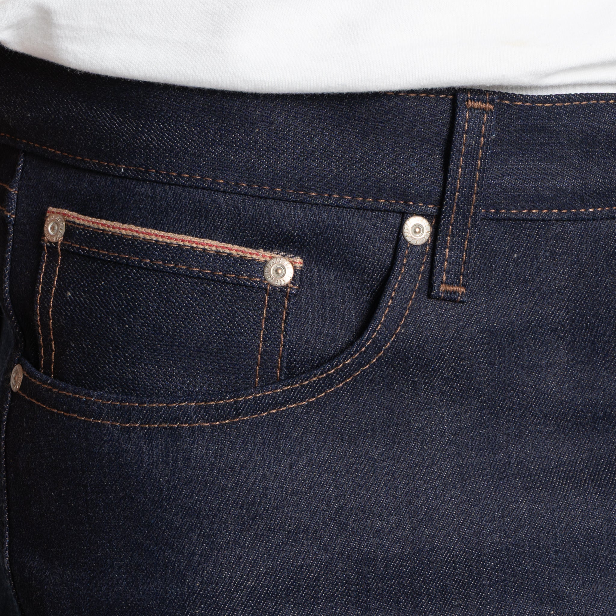 True  Guy - Coffee Dye Selvedge - Indigo by Naked & Famous Denim