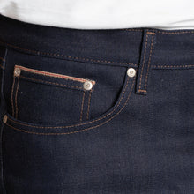 Load image into Gallery viewer, True  Guy - Coffee Dye Selvedge - Indigo by Naked &amp; Famous Denim

