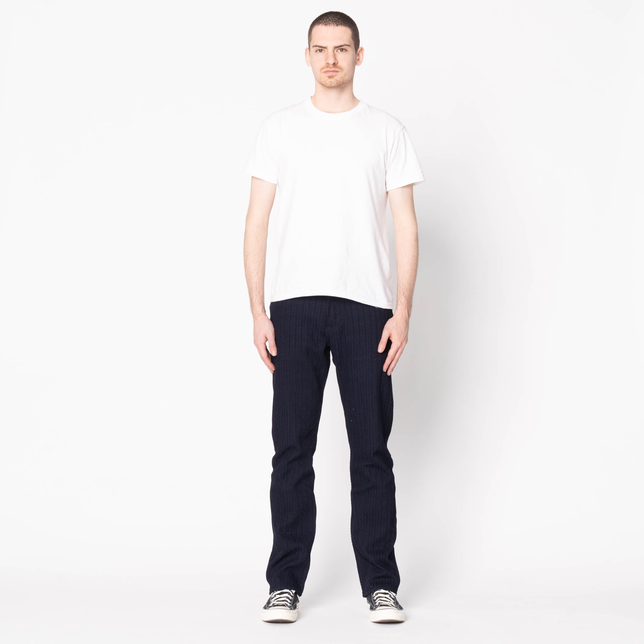 Super Guy - Yatagarasu Selvedge - Black by Naked & Famous Denim