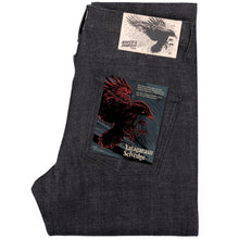 Load image into Gallery viewer, Super Guy - Yatagarasu Selvedge - Black by Naked &amp; Famous Denim
