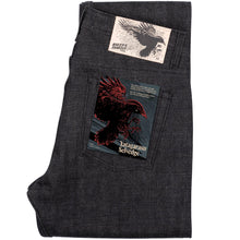 Load image into Gallery viewer, Weird Guy - Yatagarasu Selvedge - Black by Naked &amp; Famous Denim
