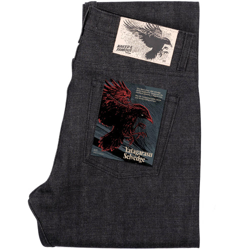 Weird Guy - Yatagarasu Selvedge - Black by Naked & Famous Denim