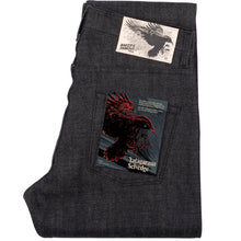 Load image into Gallery viewer, Easy Guy - Yatagarasu Selvedge - Black by Naked &amp; Famous Denim

