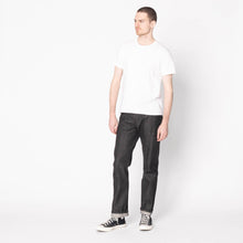 Load image into Gallery viewer, Pleated Trouser - Faded Corduroy Organic - Pale Indigo by Naked &amp; Famous Denim
