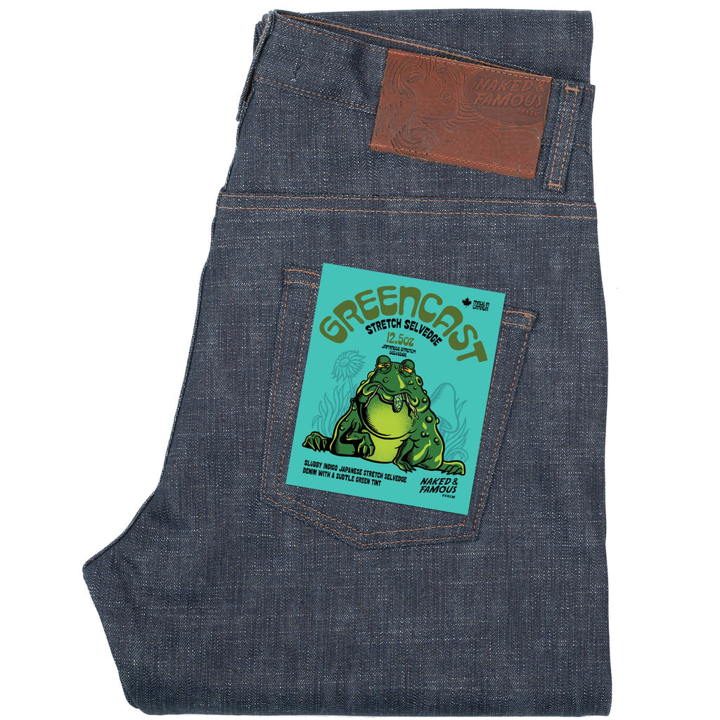 Easy Guy - Greencast Stretch Selvedge by Naked & Famous Denim