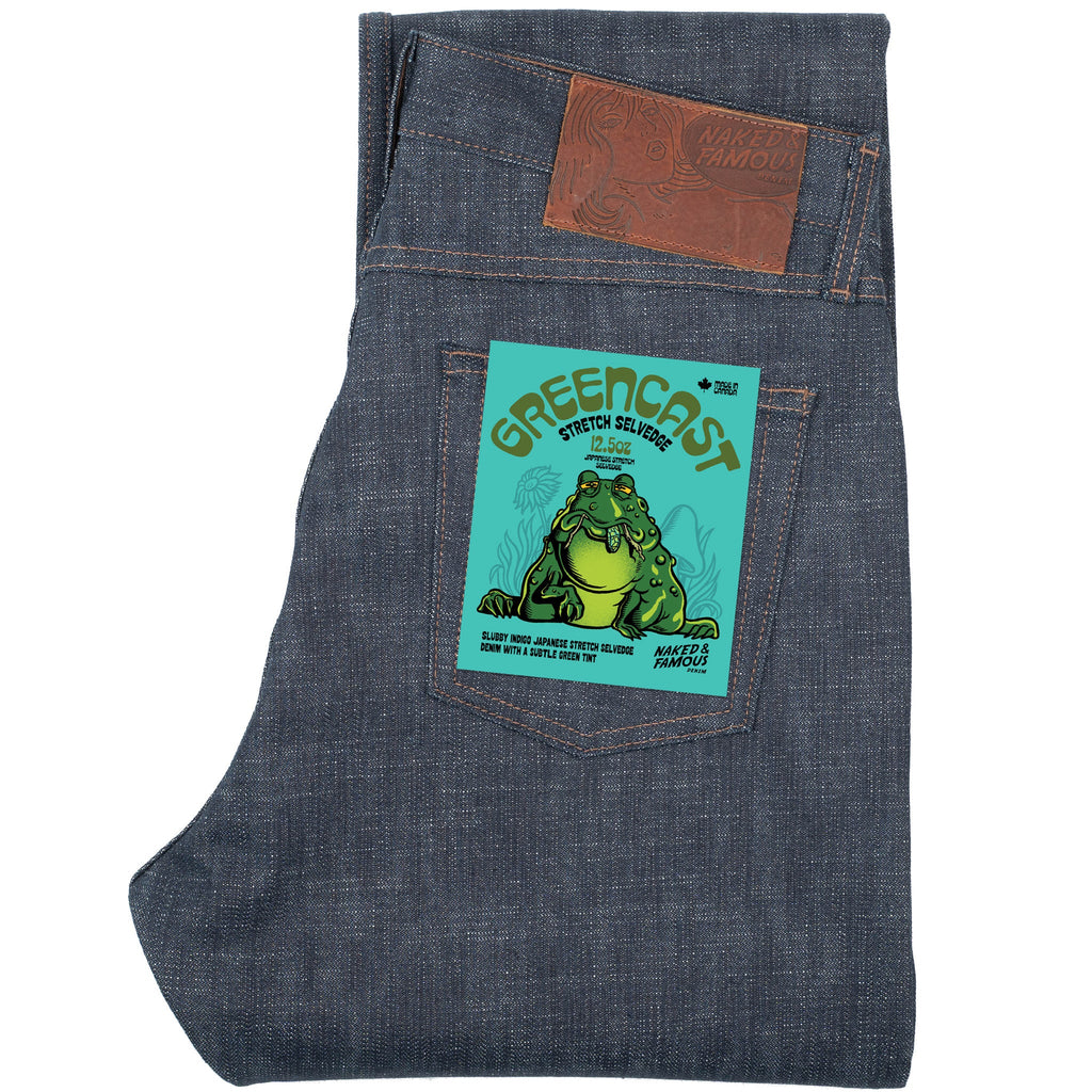True Guy - Greencast Stretch Selvedge by Naked & Famous Denim