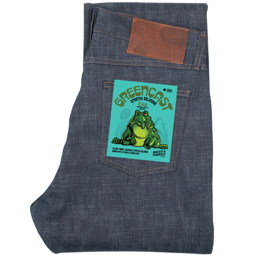 True Guy - Greencast Stretch Selvedge by Naked & Famous Denim