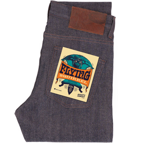 Super Guy - Flying Squirrel Selvedge - Indigo by Naked & Famous Denim