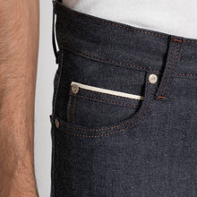 Load image into Gallery viewer, Super Guy - Flying Squirrel Selvedge - Indigo by Naked &amp; Famous Denim
