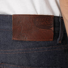Load image into Gallery viewer, Super Guy - Flying Squirrel Selvedge - Indigo by Naked &amp; Famous Denim
