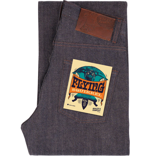 Strong Guy - Flying Squirrel Selvedge - Indigo by Naked & Famous Denim