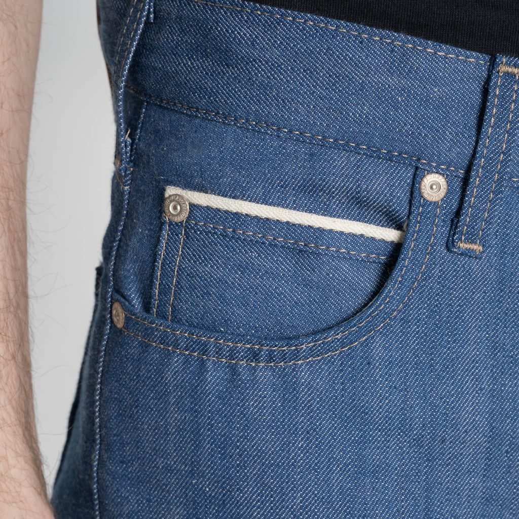 Super Guy - The Cat’s Pyjamas Selvedge - Blue by Naked & Famous Denim