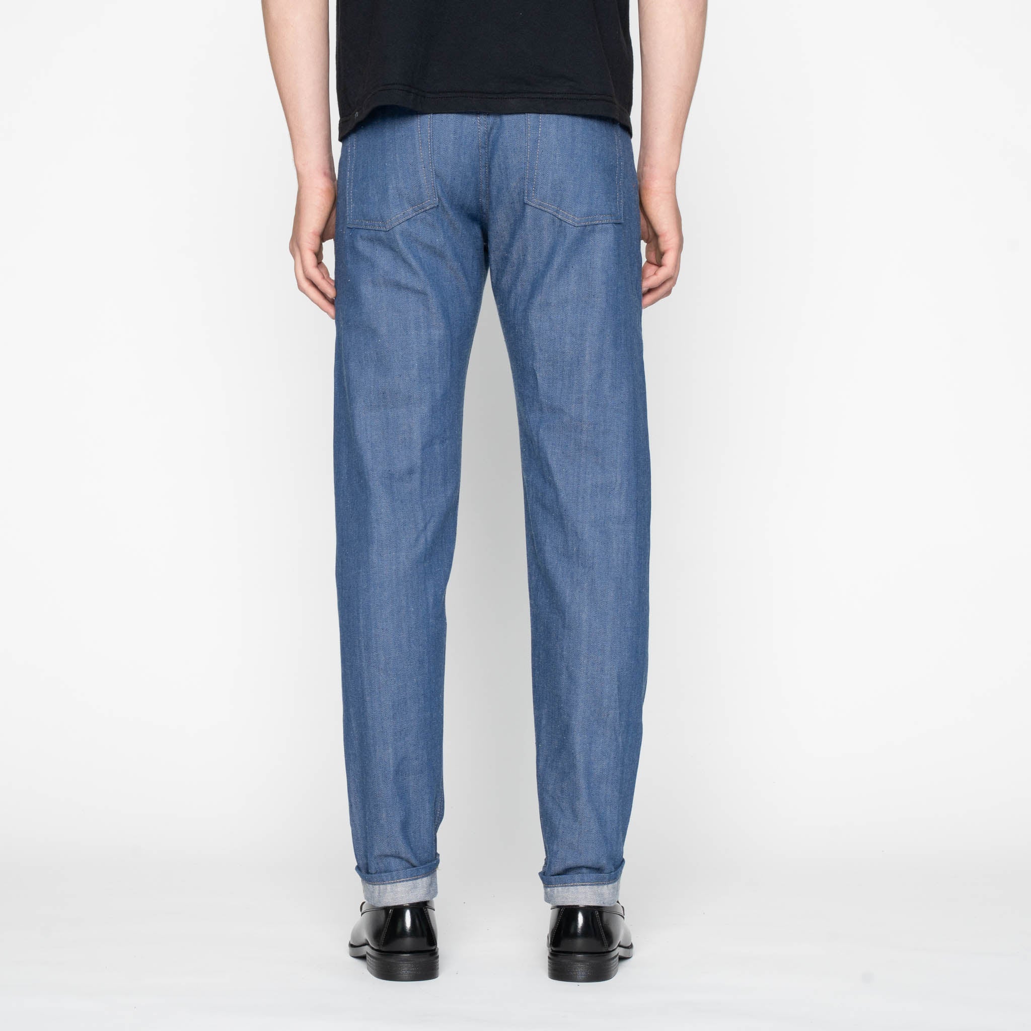 Easy Guy - The Cat’s Pyjamas Selvedge - Blue by Naked & Famous Denim
