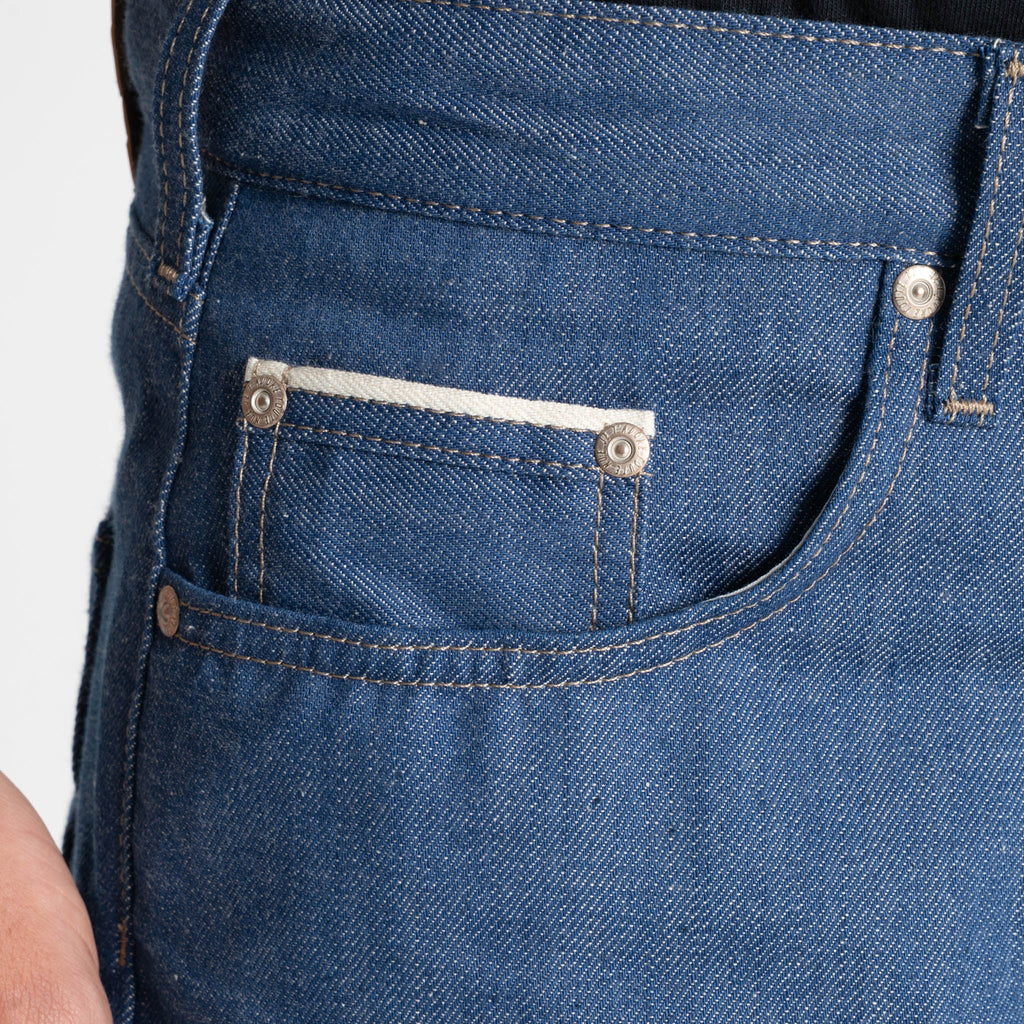 Strong Guy - The Cat’s Pyjamas Selvedge - Blue by Naked & Famous Denim