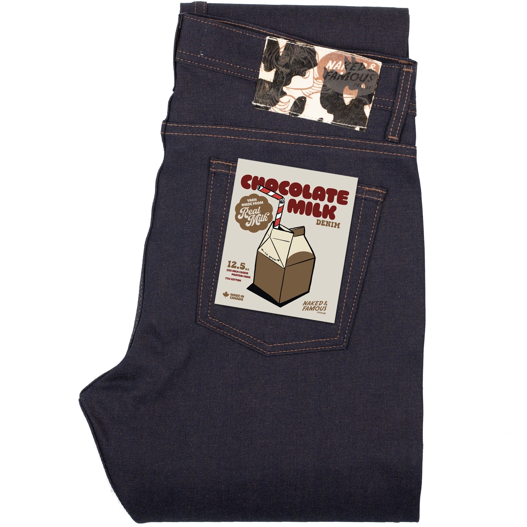 Weird Guy - Chocolate Milk Selvedge – Naked & Famous Denim NYC
