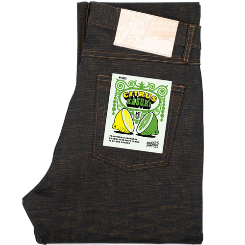 Super Guy - Citrus Kasuri Selvedge by Naked & Famous Denim