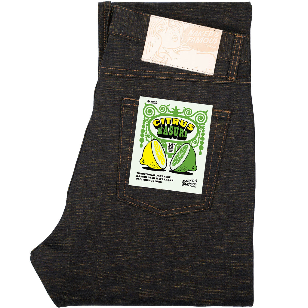 True Guy - Citrus Kasuri Selvedge by Naked & Famous Denim