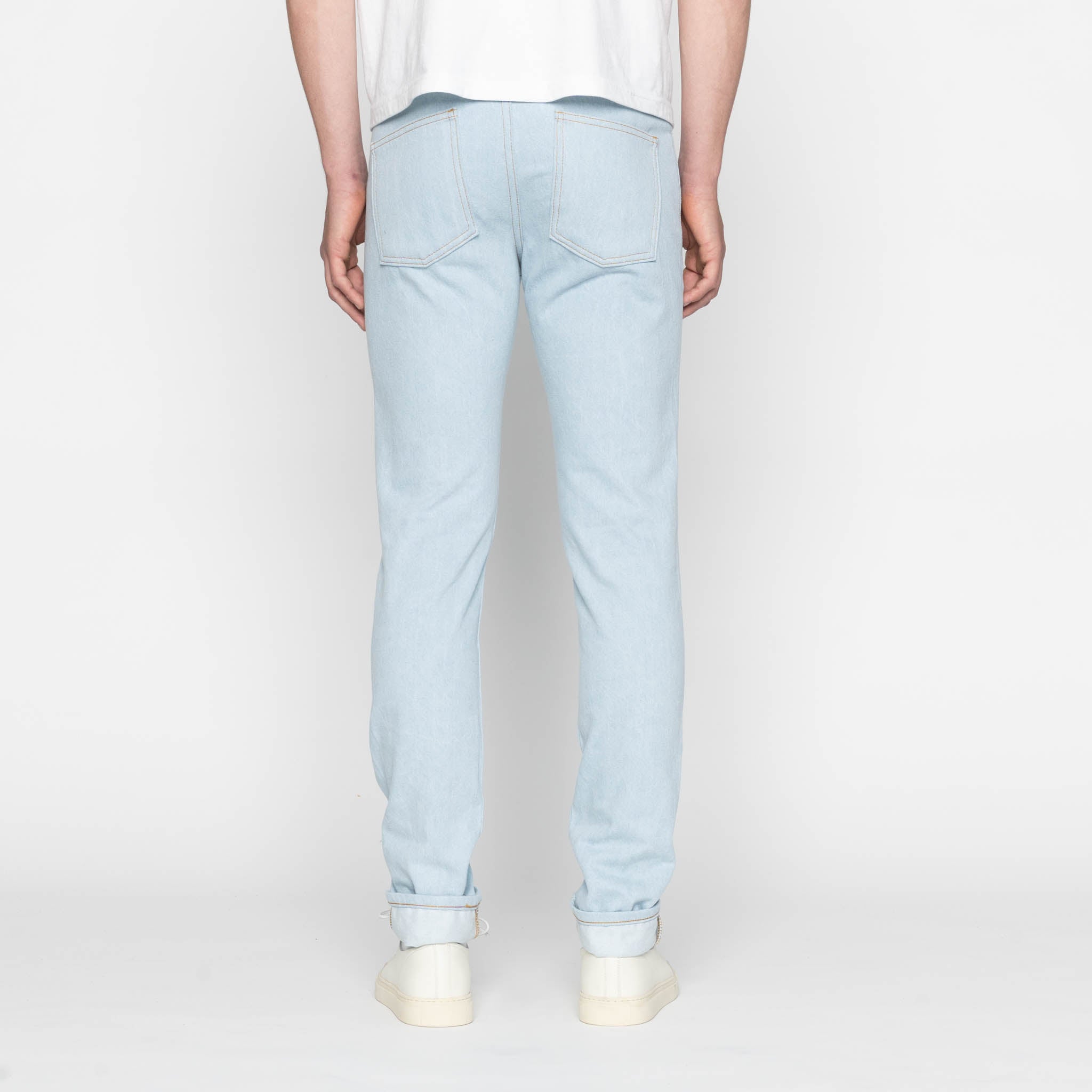 Super Guy - Secret Agent Denim - Bleach Blue by Naked & Famous Denim