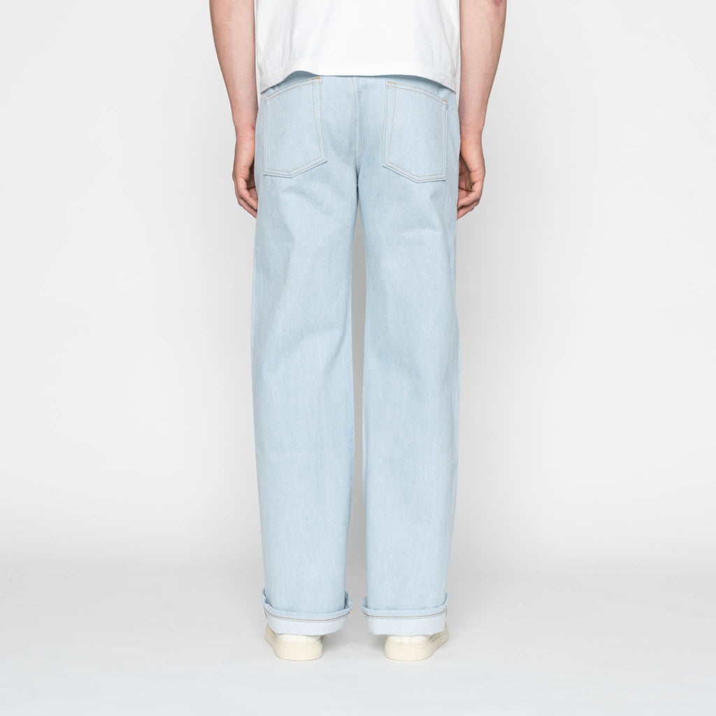 Strong Guy - Secret Agent Denim - Bleach Blue by Naked & Famous Denim