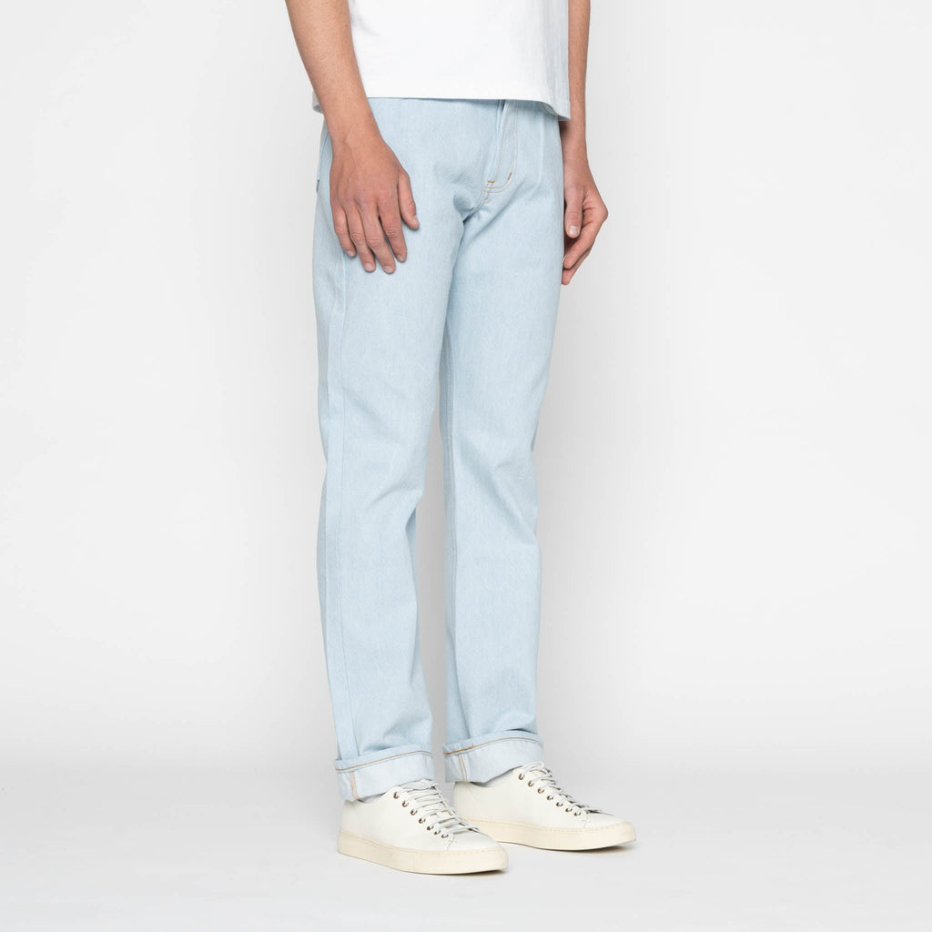 True Guy - Secret Agent Denim - Bleach Blue by Naked & Famous Denim