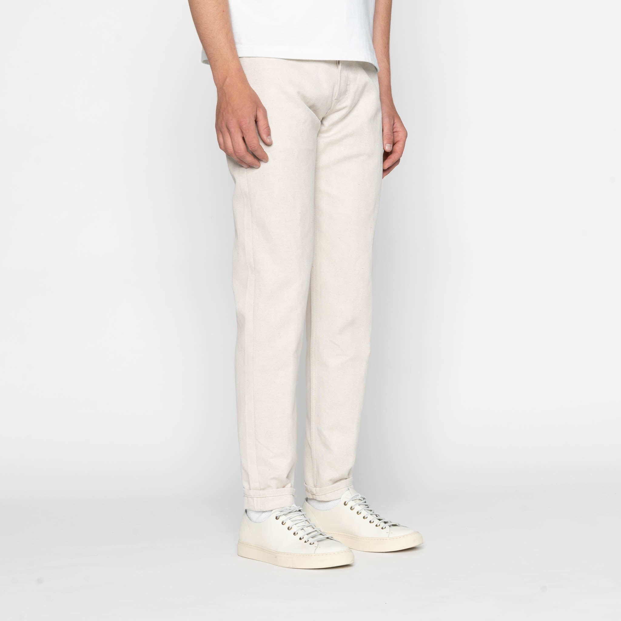 Easy Guy - Tabi Selvedge - Off White – Naked & Famous Denim NYC