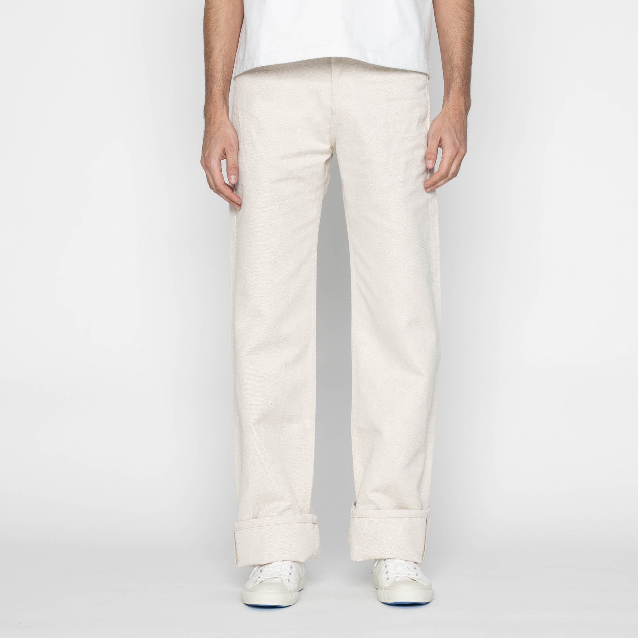 Strong Guy - Tabi Selvedge - Off White – Naked & Famous Denim NYC