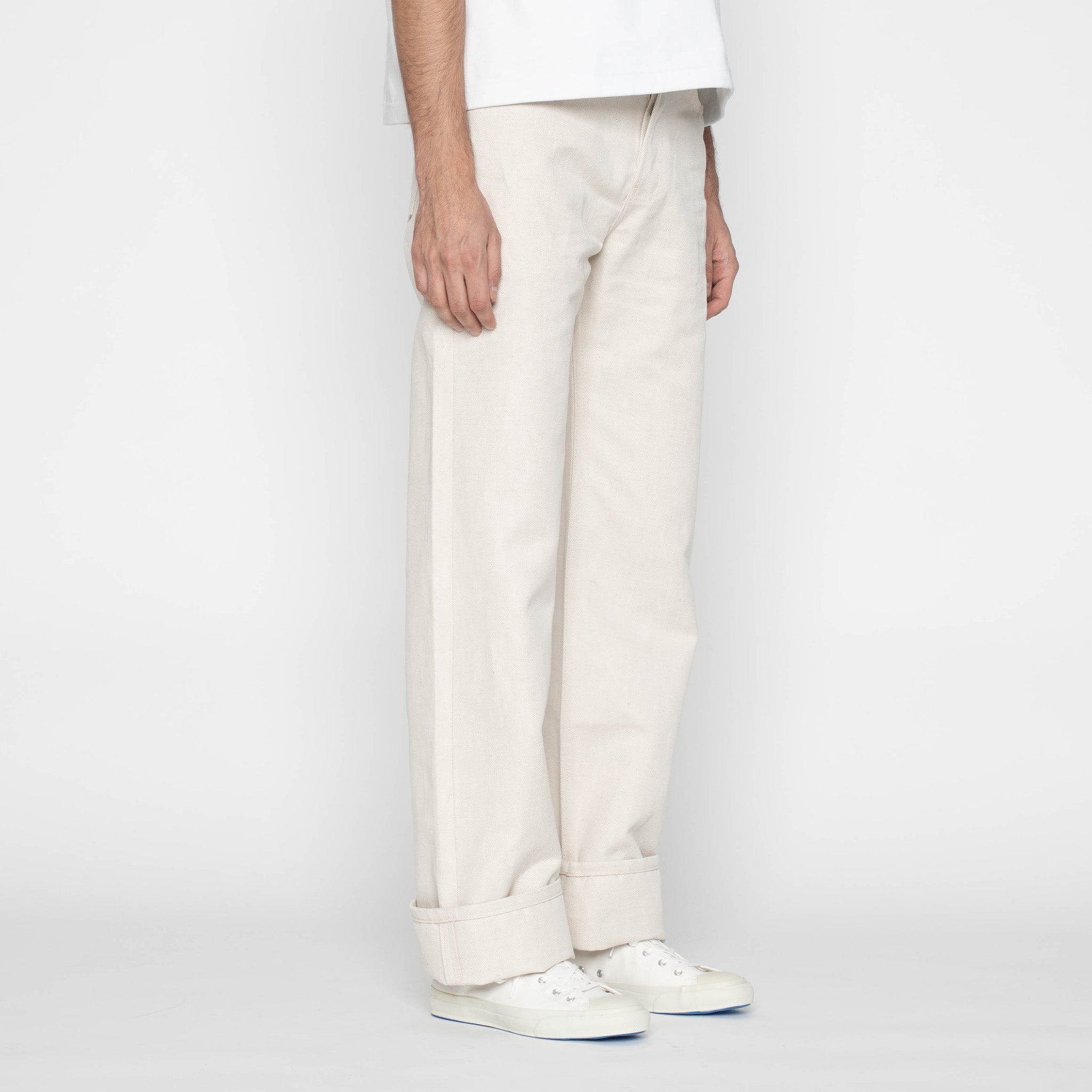 Strong Guy - Tabi Selvedge - Off White