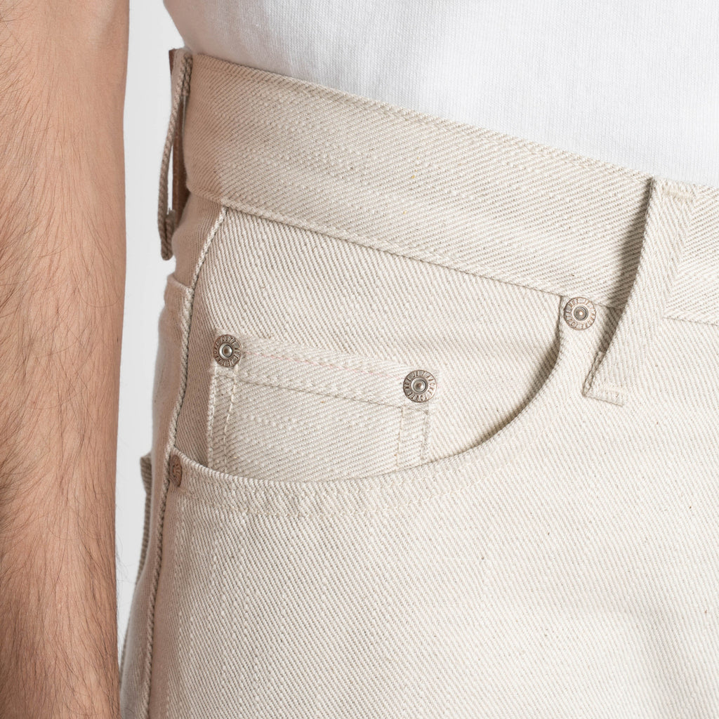 Strong Guy - Tabi Selvedge - Off White