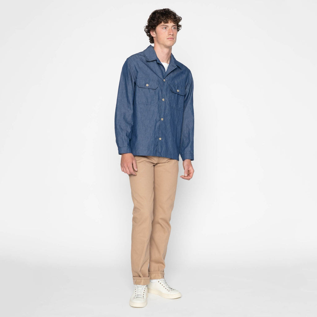 Weird Guy - Selvedge Slacks Beige by Naked & Famous Denim