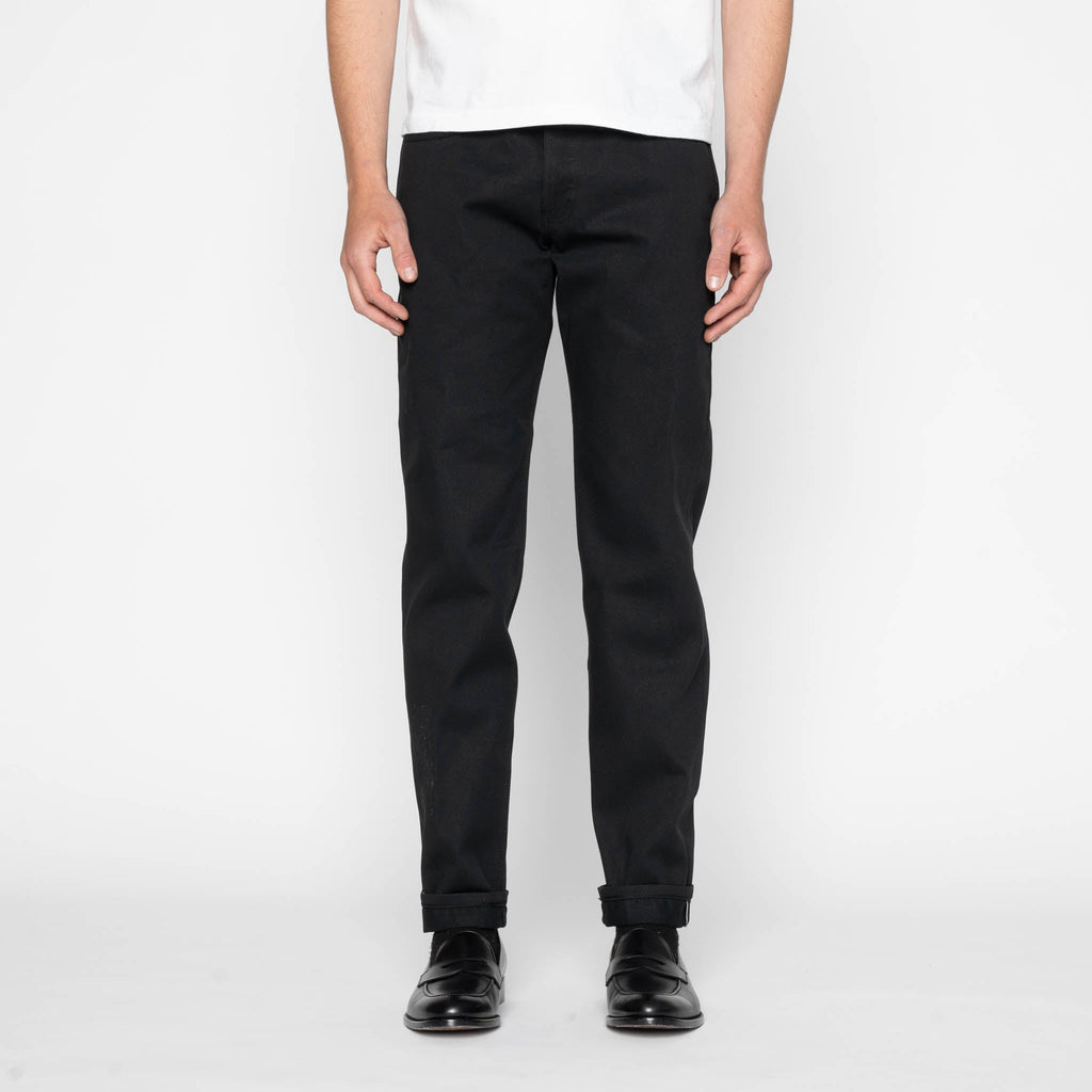 Easy Guy - Selvedge Slacks Black by Naked & Famous Denim