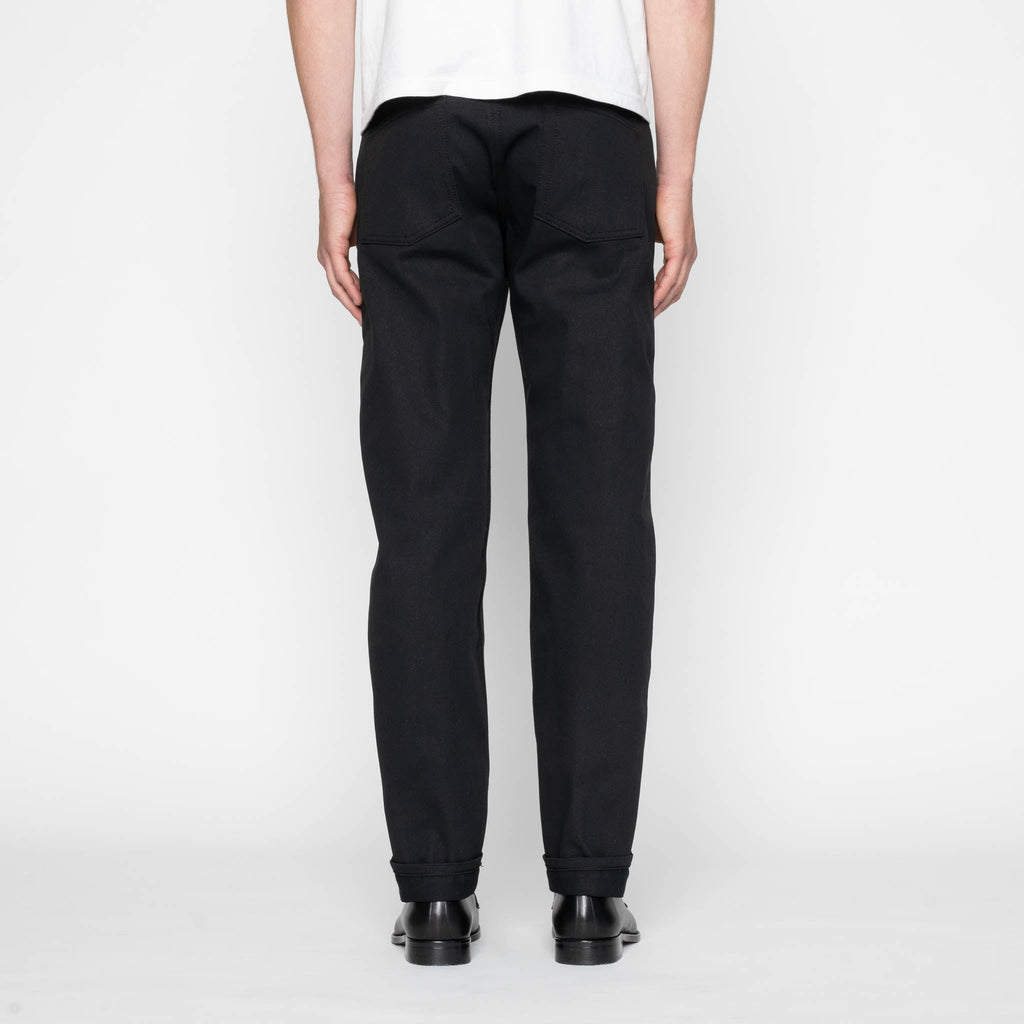 Easy Guy - Selvedge Slacks Black by Naked & Famous Denim