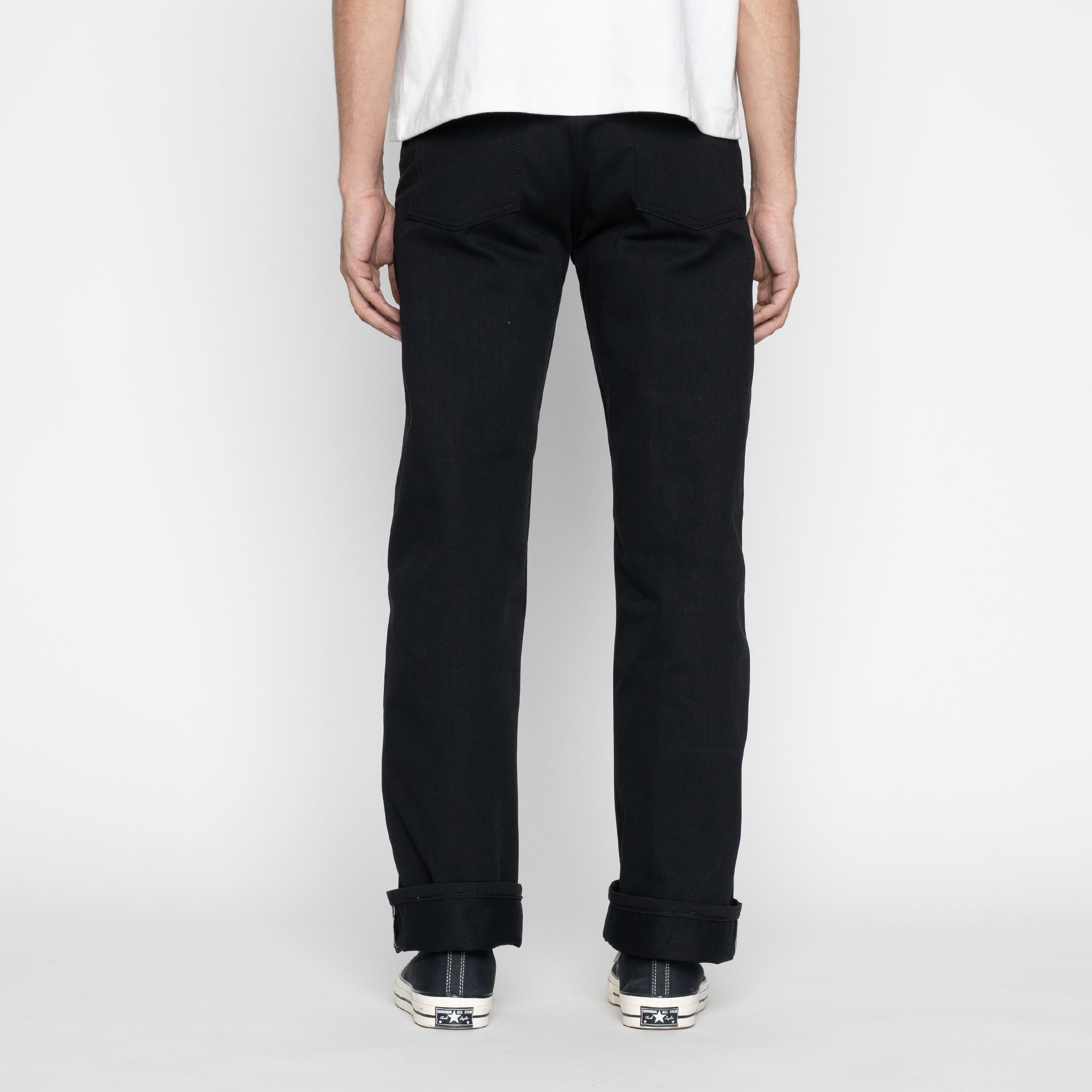 Strong Guy - Pantalón sastre con orillo negro