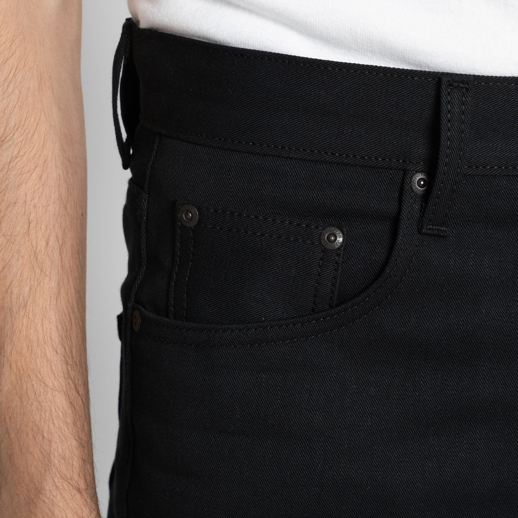 Strong Guy - Pantalón sastre con orillo negro