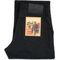 Pleated Trouser  -  Selvedge Slacks Black