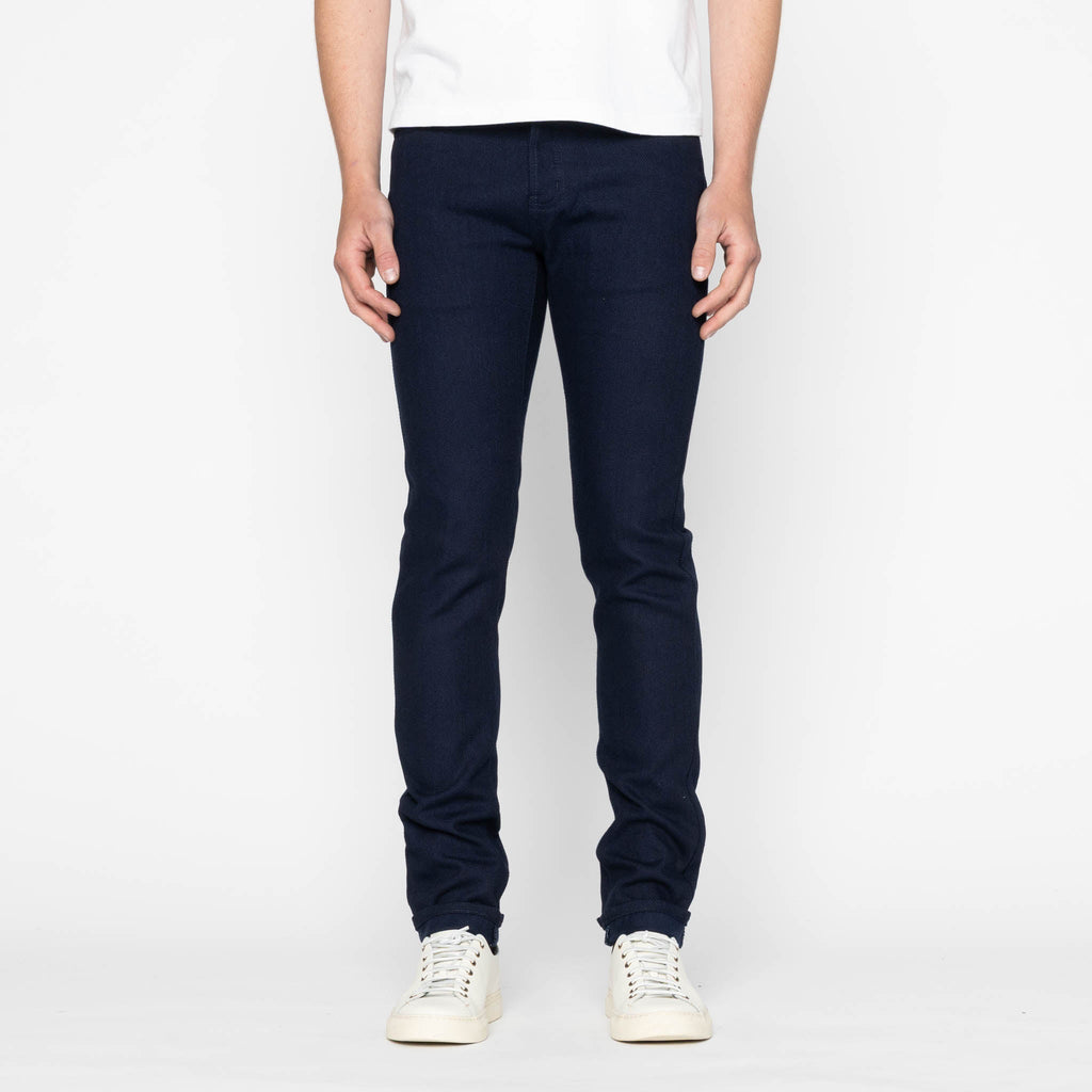 Super Guy - Maekake Dobby - Indigo by Naked & Famous Denim